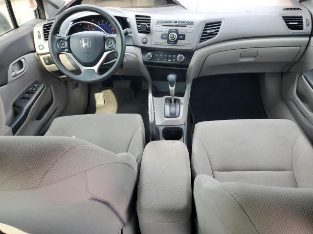 2HGFB2F52CH572630 - 2012 HONDA CIVIC LX ნაცრისფერი ფოტო 8