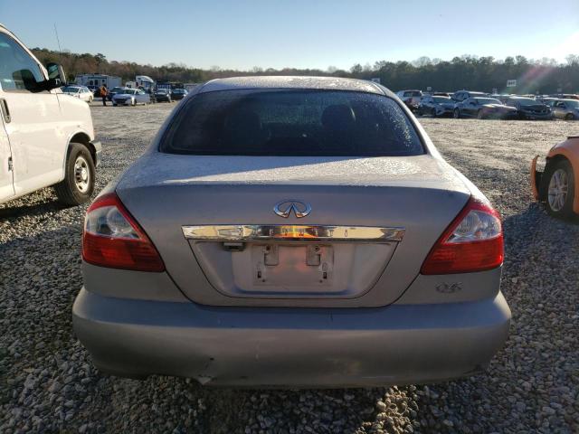 JNKBF01A84M500774 - 2004 INFINITI Q45 SILVER photo 6