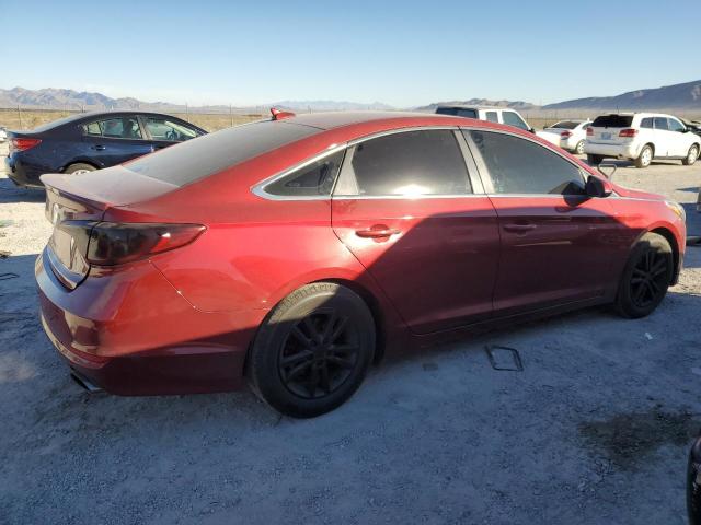 5NPE24AFXFH001209 - 2015 HYUNDAI SONATA SE RED photo 3