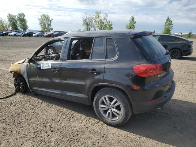 WVGHV3AX8EW539581 - 2014 VOLKSWAGEN TIGUAN S BLACK photo 2