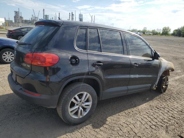 WVGHV3AX8EW539581 - 2014 VOLKSWAGEN TIGUAN S BLACK photo 3