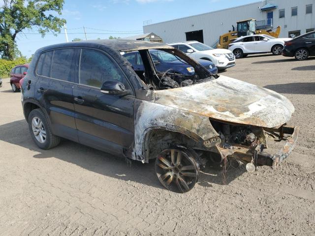 WVGHV3AX8EW539581 - 2014 VOLKSWAGEN TIGUAN S BLACK photo 4