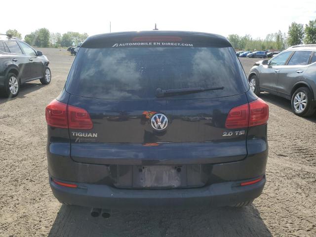 WVGHV3AX8EW539581 - 2014 VOLKSWAGEN TIGUAN S BLACK photo 6