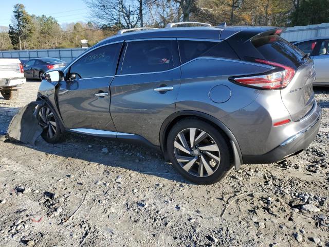 5N1AZ2MGXFN203207 - 2015 NISSAN MURANO S GRAY photo 2