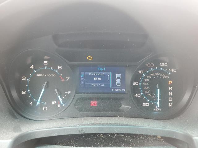 1FM5K7B83FGA98786 - 2015 FORD EXPLORER BLACK photo 9