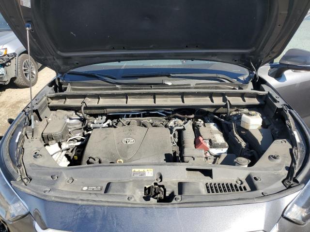 5TDHZRAH9NS123365 - 2022 TOYOTA HIGHLANDER XLE ნაცრისფერი ფოტო 12