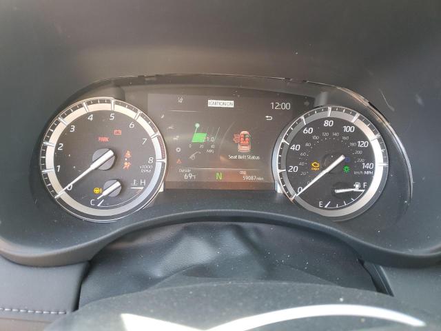 5TDHZRAH9NS123365 - 2022 TOYOTA HIGHLANDER XLE ნაცრისფერი ფოტო 9