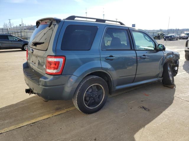 1FMCU0D75BKA32244 - 2011 FORD ESCAPE XLT TEAL photo 3