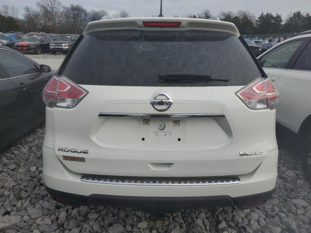 5N1AT2MVXGC760812 - 2016 NISSAN ROGUE S WHITE photo 6