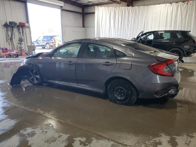 2HGFC2F61KH554737 - 2019 HONDA CIVIC LX ნაცრისფერი ფოტო 2