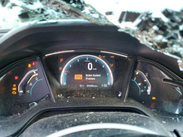 2HGFC2F61KH554737 - 2019 HONDA CIVIC LX ნაცრისფერი ფოტო 9