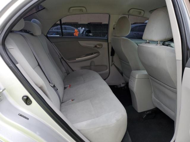 2T1BU4EE9AC302211 - 2010 TOYOTA COROLLA BASE SILVER photo 10