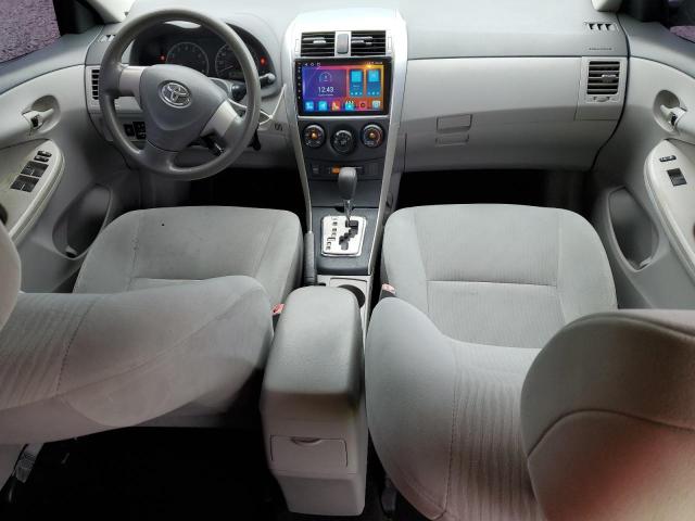 2T1BU4EE9AC302211 - 2010 TOYOTA COROLLA BASE SILVER photo 8