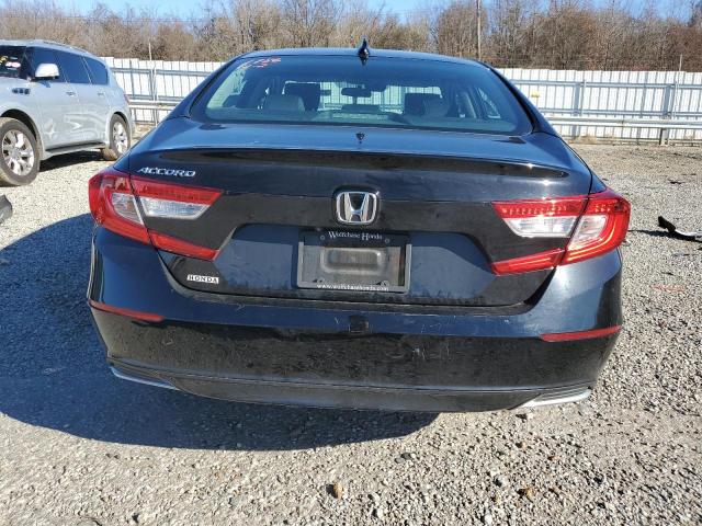 1HGCV1F13LA051786 - 2020 HONDA ACCORD LX BLACK photo 6