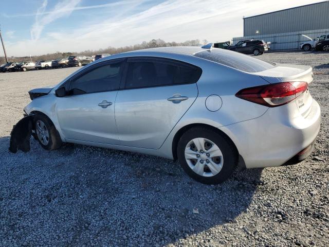 3KPFK4A75JE226664 - 2018 KIA FORTE LX SILVER photo 2