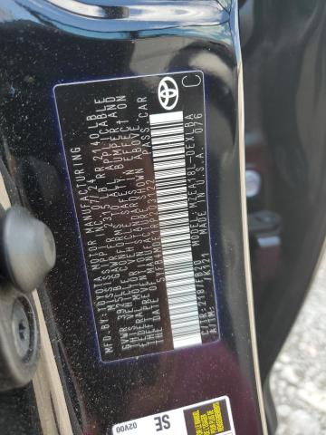 5YFB4MDE1RP203122 - 2024 TOYOTA COROLLA LE BLACK photo 12