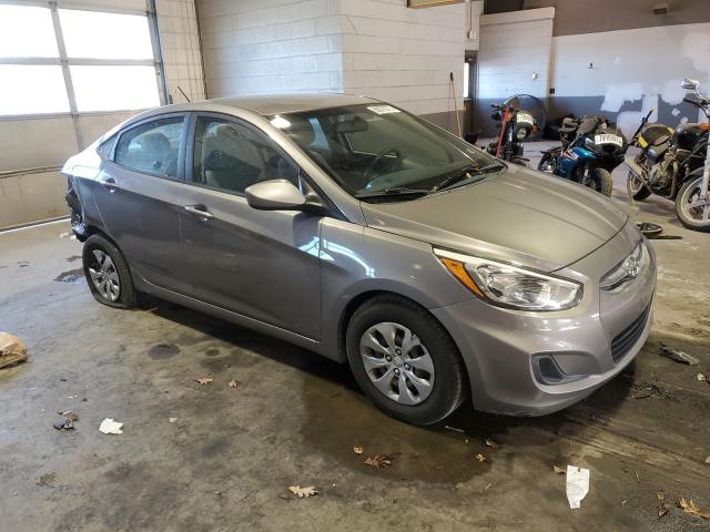 KMHCT4AE4HU388954 - 2017 HYUNDAI ACCENT SE GRAY photo 4