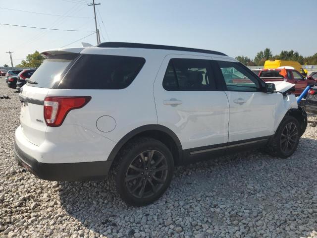 1FM5K8D86HGC65132 - 2017 FORD EXPLORER XLT WHITE photo 3