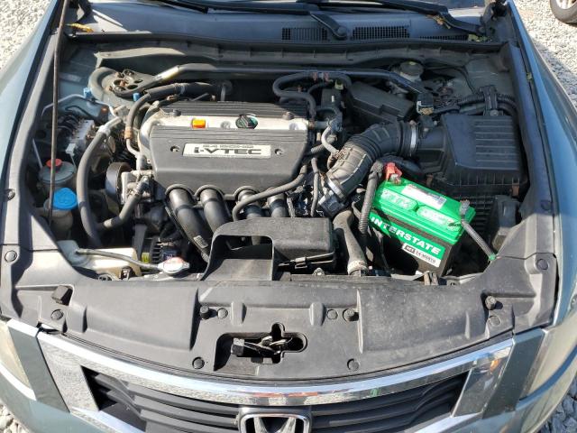 1HGCP26729A108914 - 2009 HONDA ACCORD EX GREEN photo 11
