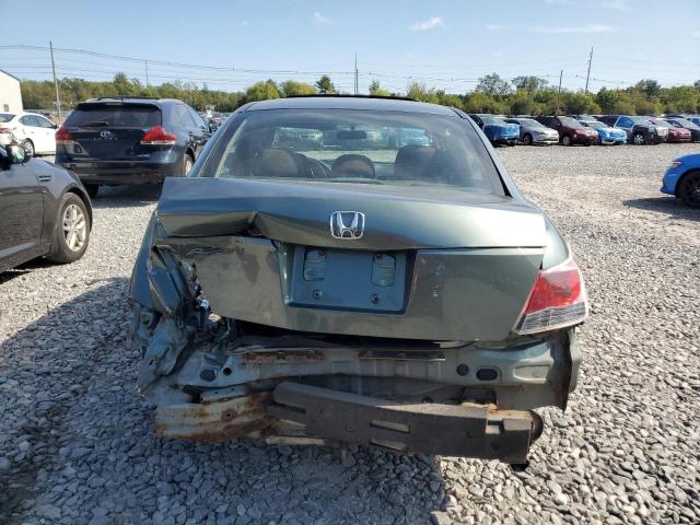 1HGCP26729A108914 - 2009 HONDA ACCORD EX GREEN photo 6