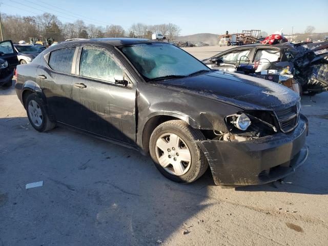 1B3LC46K28N125988 - 2008 DODGE AVENGER SE BLACK photo 4