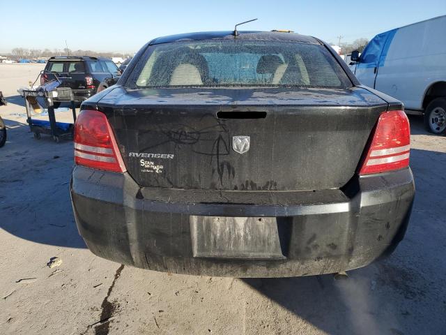 1B3LC46K28N125988 - 2008 DODGE AVENGER SE BLACK photo 6