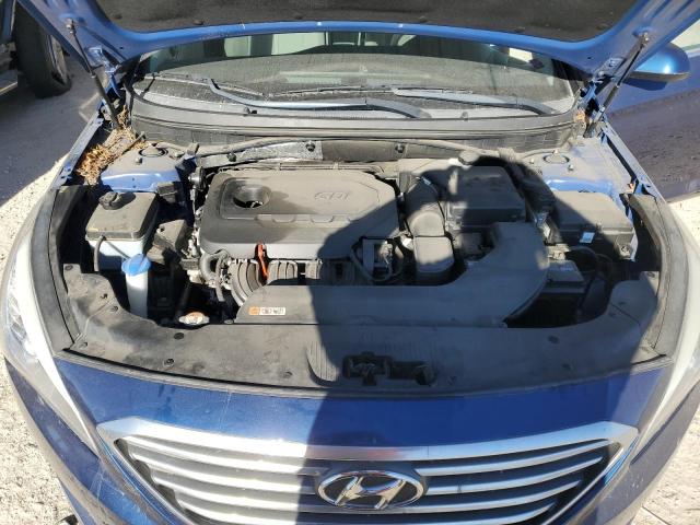 5NPE24AF2FH154571 - 2015 HYUNDAI SONATA SE BLUE photo 11