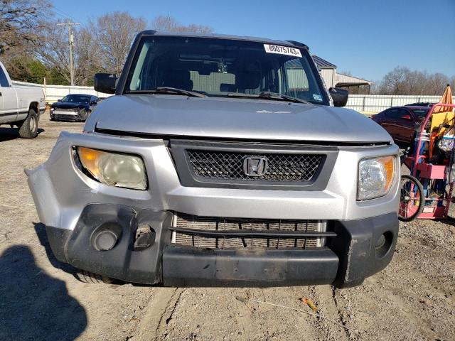 5J6YH28796L003845 - 2006 HONDA ELEMENT EX SILVER photo 5