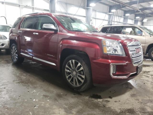 2GKFLVE34H6163663 - 2017 GMC TERRAIN DENALI BURGUNDY photo 4