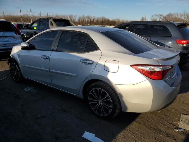 5YFBURHE0FP235370 - 2015 TOYOTA COROLLA L SILVER photo 2