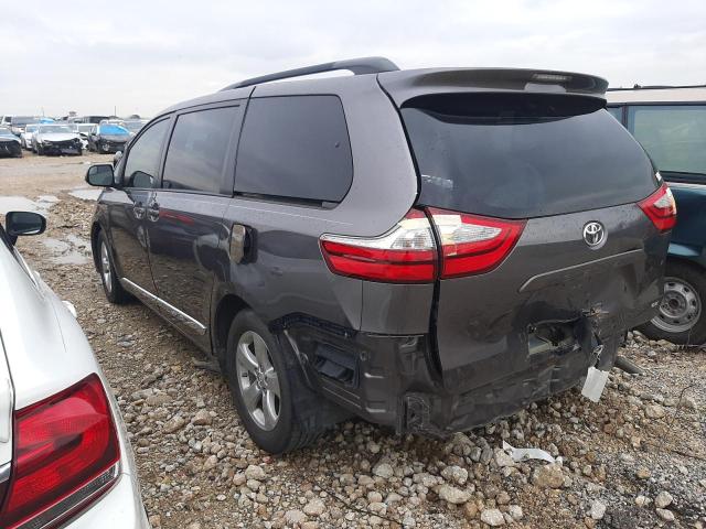 5TDKK3DC2GS695985 - 2016 TOYOTA SIENNA LE GRAY photo 2