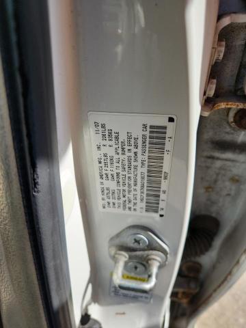 1HGCP367X8A019077 - 2008 HONDA ACCORD EX Ақ фото 12