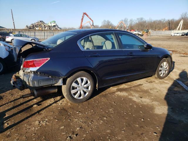 1HGCP26318A152236 - 2008 HONDA ACCORD LX BLUE photo 3