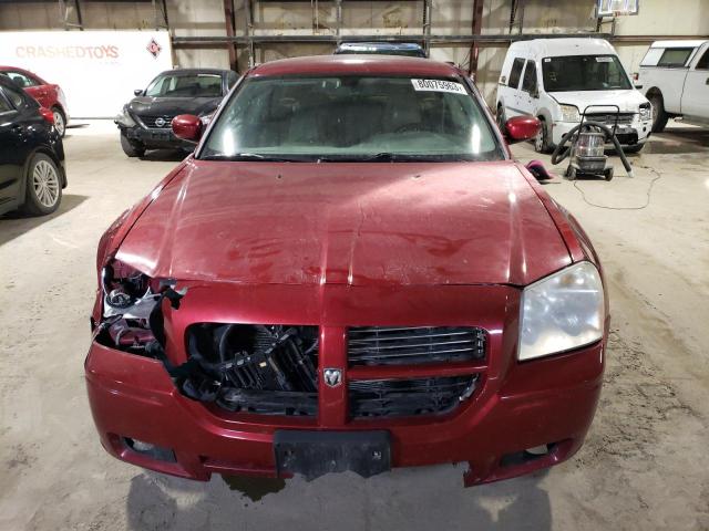 2D4FV47V67H687451 - 2007 DODGE MAGNUM SXT RED photo 5