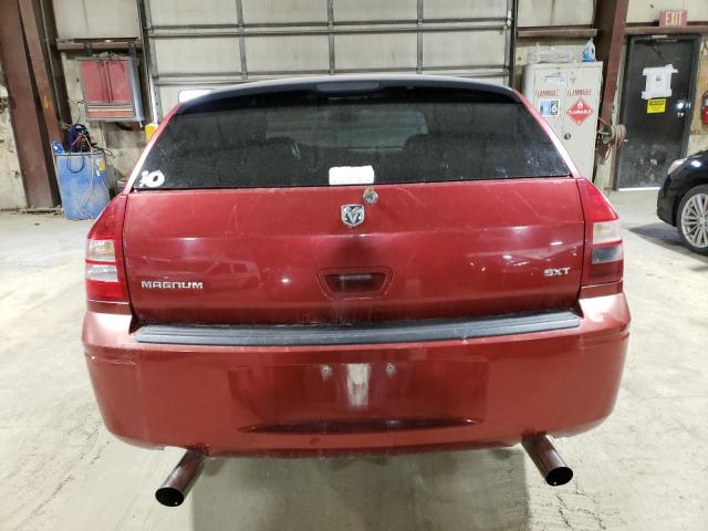 2D4FV47V67H687451 - 2007 DODGE MAGNUM SXT RED photo 6