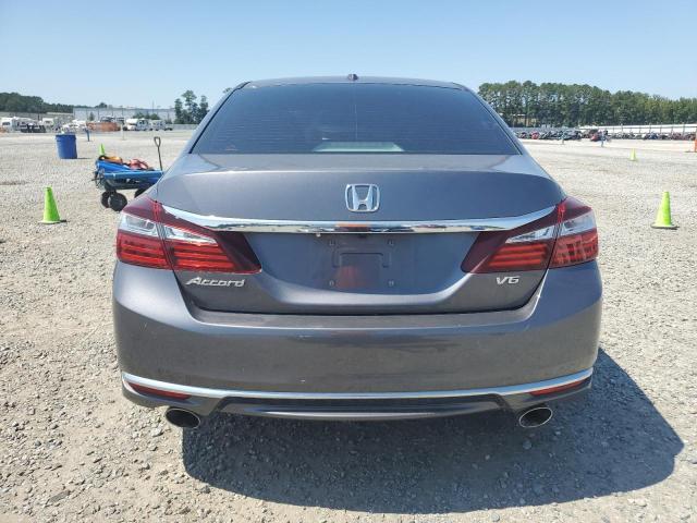 1HGCR3F81GA026548 - 2016 HONDA ACCORD EXL ნაცრისფერი ფოტო 6