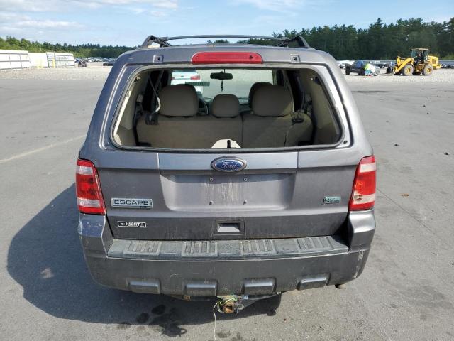 1FMCU9DG5BKB79894 - 2011 FORD ESCAPE XLT ნაცრისფერი ფოტო 6