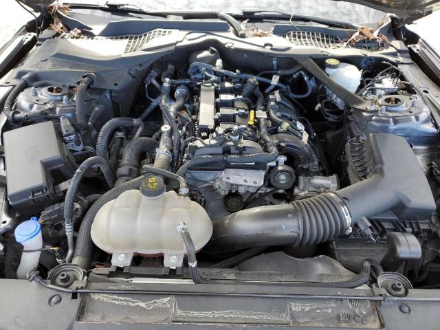 1FATP8UH2M5132408 - 2021 FORD MUSTANG GRAY photo 11