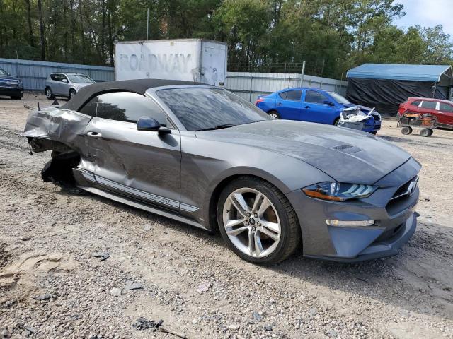1FATP8UH2M5132408 - 2021 FORD MUSTANG GRAY photo 4