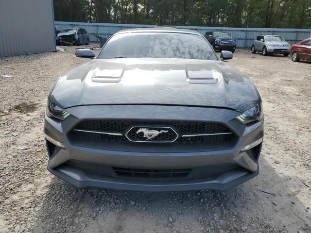 1FATP8UH2M5132408 - 2021 FORD MUSTANG GRAY photo 5