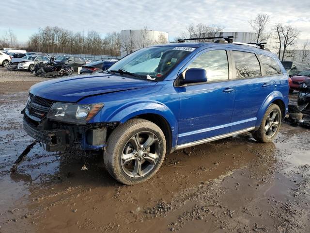 3C4PDDGGXFT580298 - 2015 DODGE JOURNEY CROSSROAD BLUE photo 1