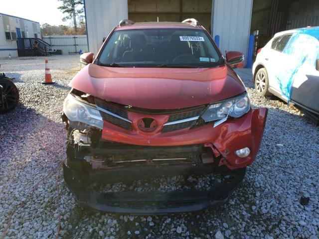 JTMRFREV3FD155044 - 2015 TOYOTA RAV4 XLE RED photo 5