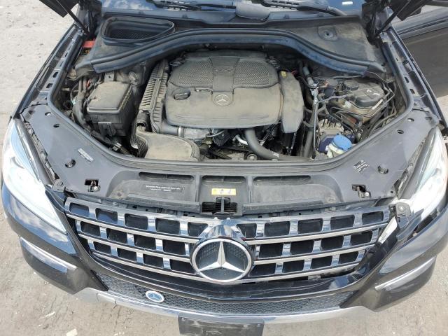 4JGDA5HB6EA408677 - 2014 MERCEDES-BENZ ML 350 4MATIC BLACK photo 12