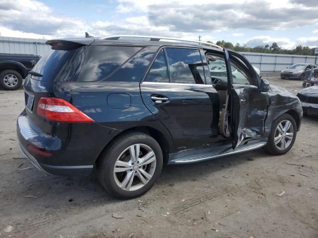 4JGDA5HB6EA408677 - 2014 MERCEDES-BENZ ML 350 4MATIC BLACK photo 3