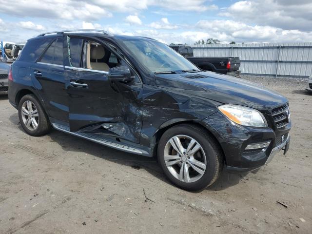 4JGDA5HB6EA408677 - 2014 MERCEDES-BENZ ML 350 4MATIC BLACK photo 4