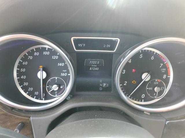 4JGDA5HB6EA408677 - 2014 MERCEDES-BENZ ML 350 4MATIC BLACK photo 9