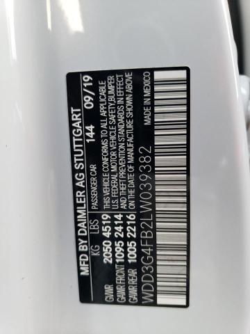 WDD3G4FB2LW039382 - 2020 MERCEDES-BENZ A 220 4MATIC WHITE photo 13