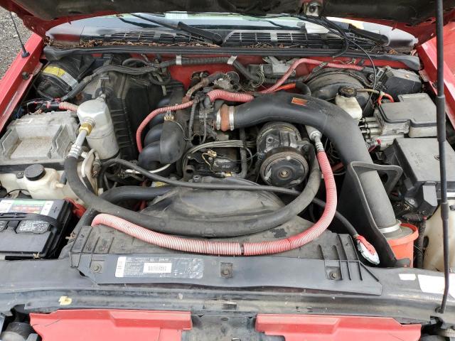 1GCCS1945W8173249 - 1998 CHEVROLET S TRUCK S10 RED photo 11