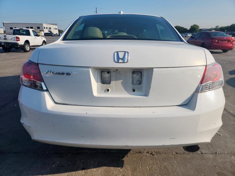 1HGCP26839A084356 - 2009 HONDA ACCORD EXL WHITE photo 6