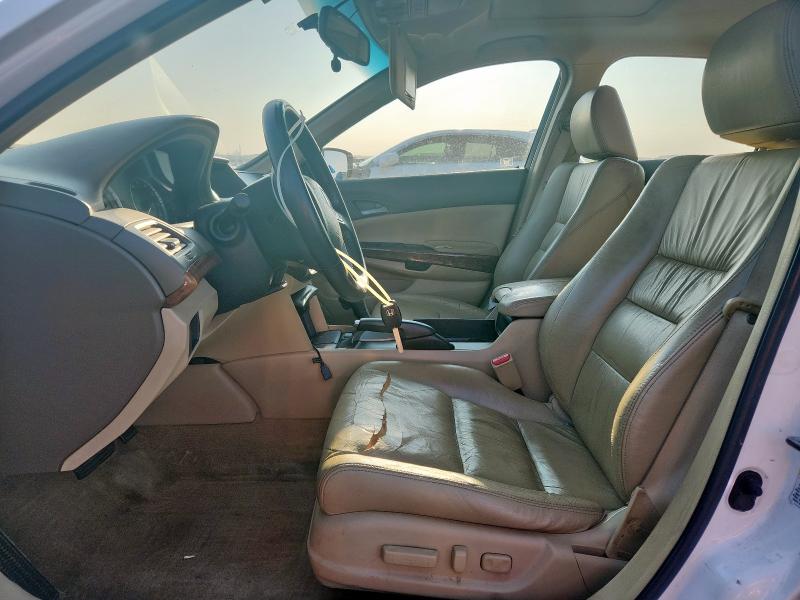 1HGCP26839A084356 - 2009 HONDA ACCORD EXL WHITE photo 7